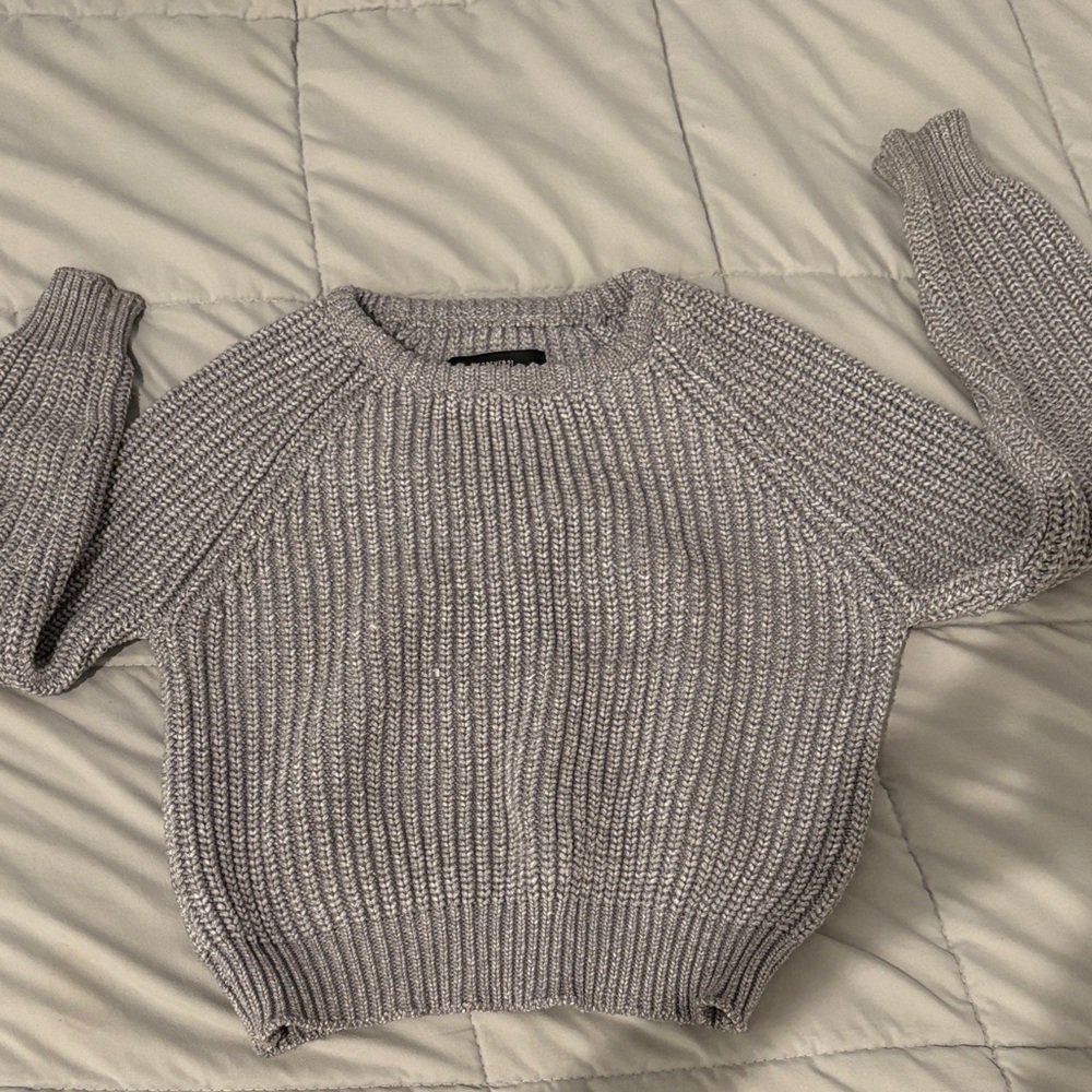 Forever 21 chunky knit grey Sweater